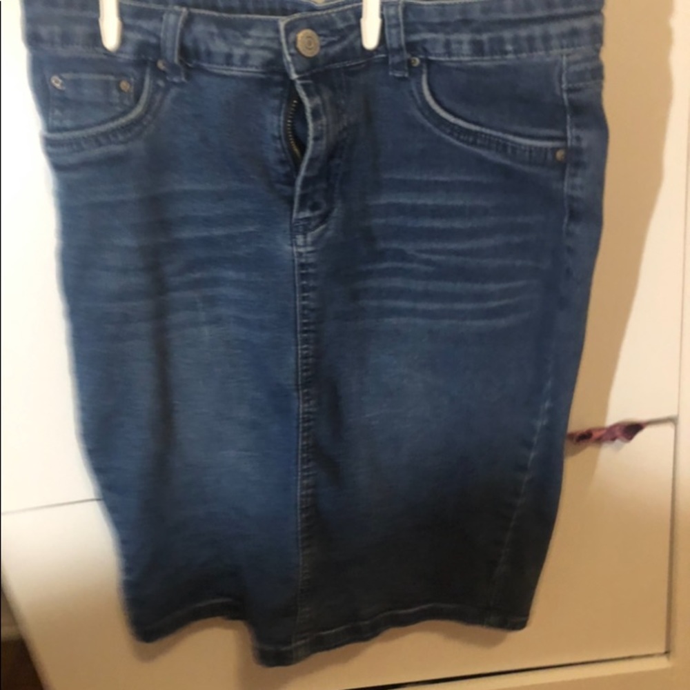Jean skirt